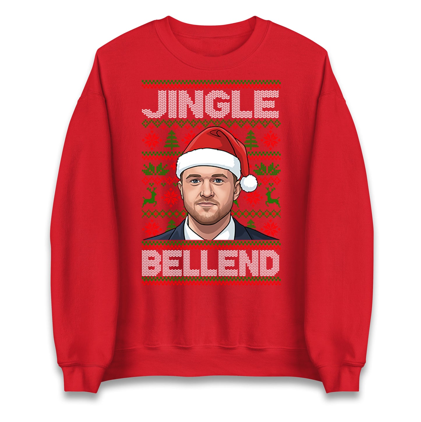 Tommy Robinson Jingle Bell Jumper