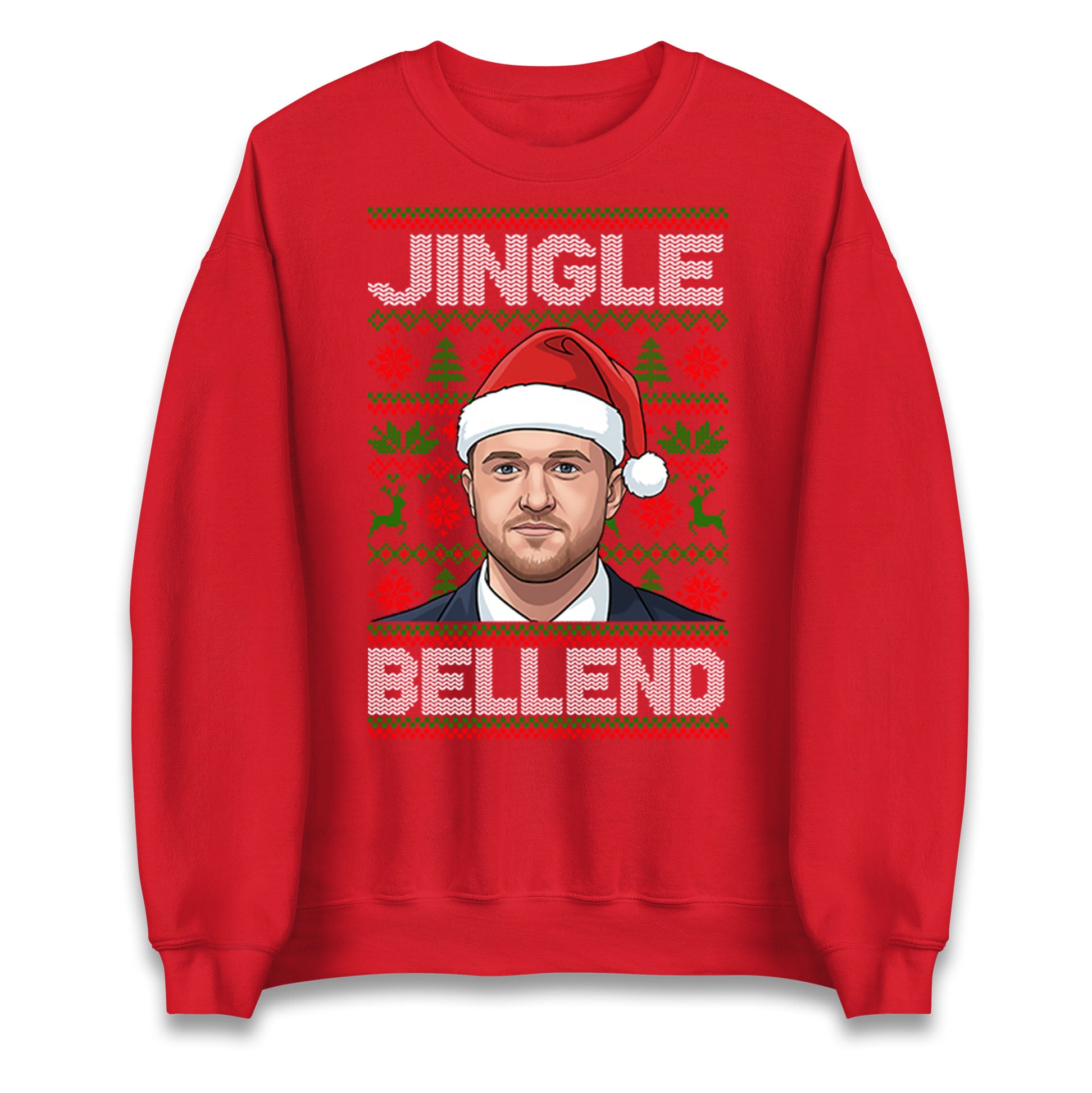 Tommy Robinson Jingle Bell Jumper
