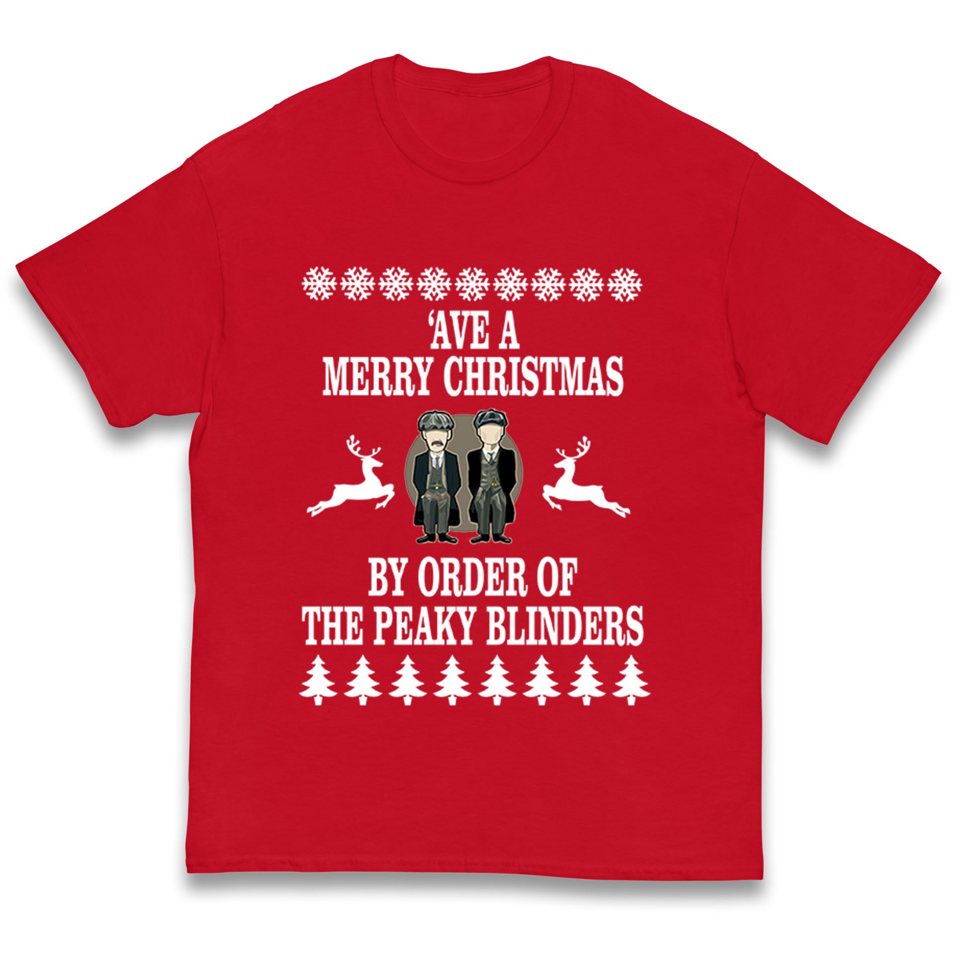 Peaky Blinders Christmas Kids T Shirt
