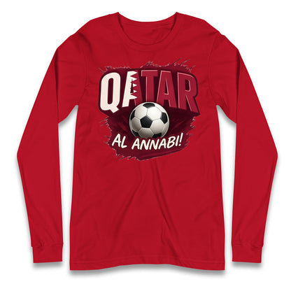 Qatar Retro World Cup Longsleeve T Shirt