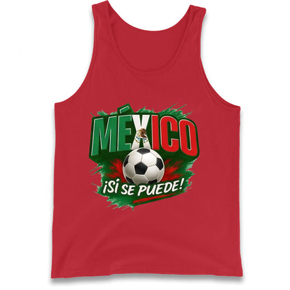 Mexico Retro World Cup Tank Top