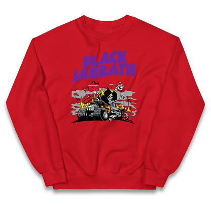 Black Sabbath Skellington Kids Jumper
