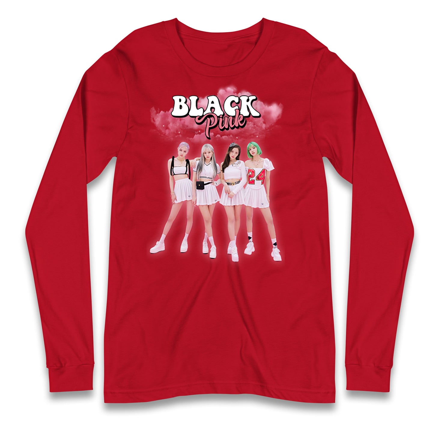 Blackpink K Pop Band Long Sleeve Shirt