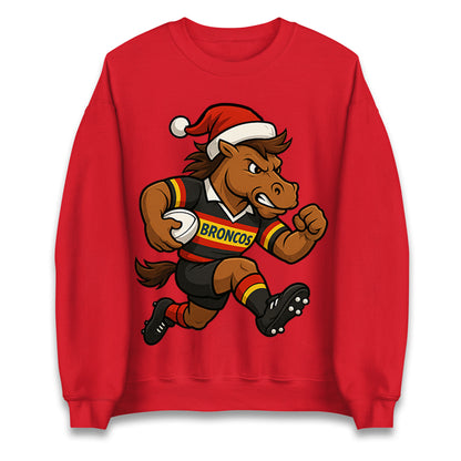 London Broncos Christmas Jumper 