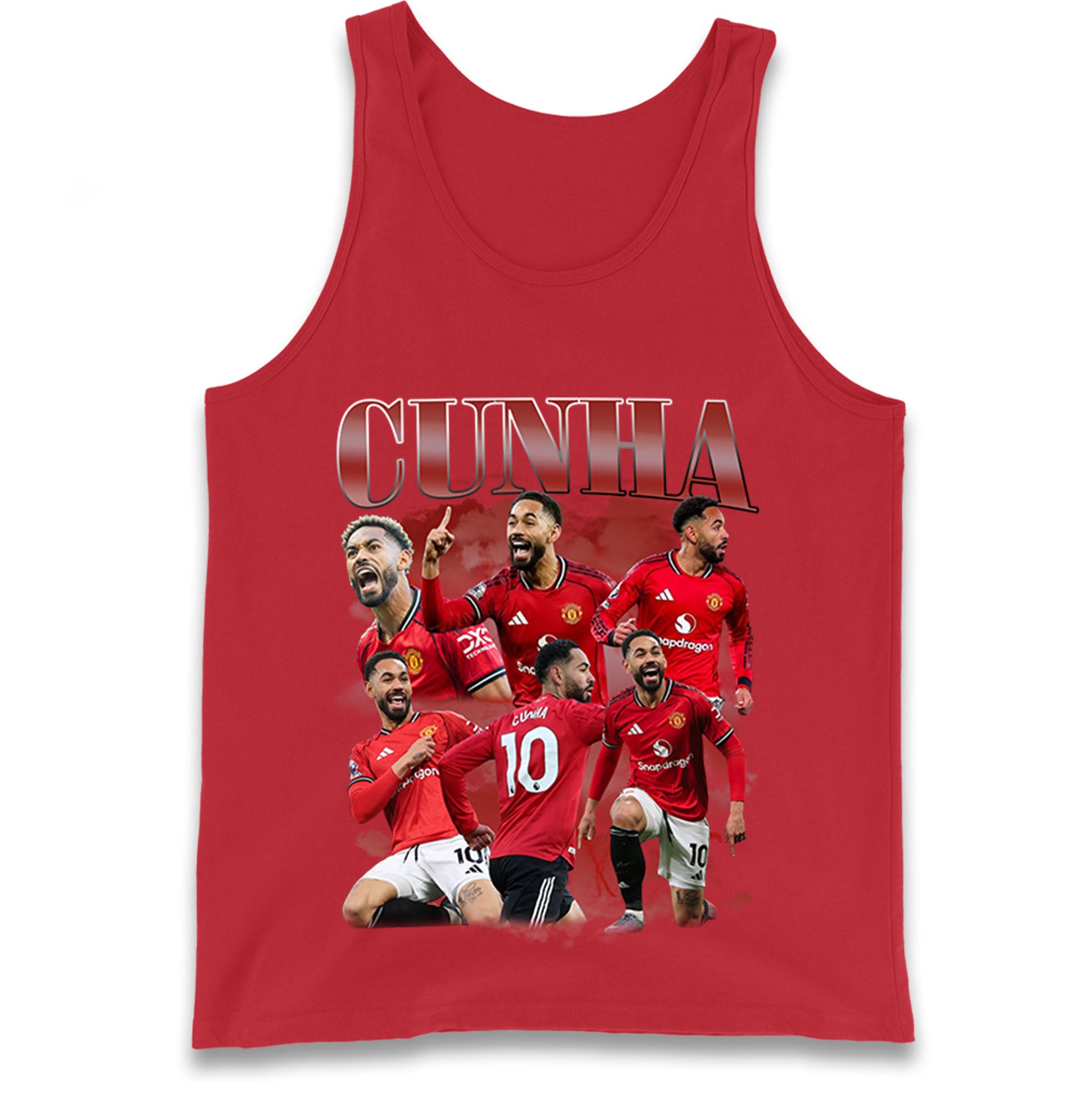 Matheus Cunha Manchester United Tank Top