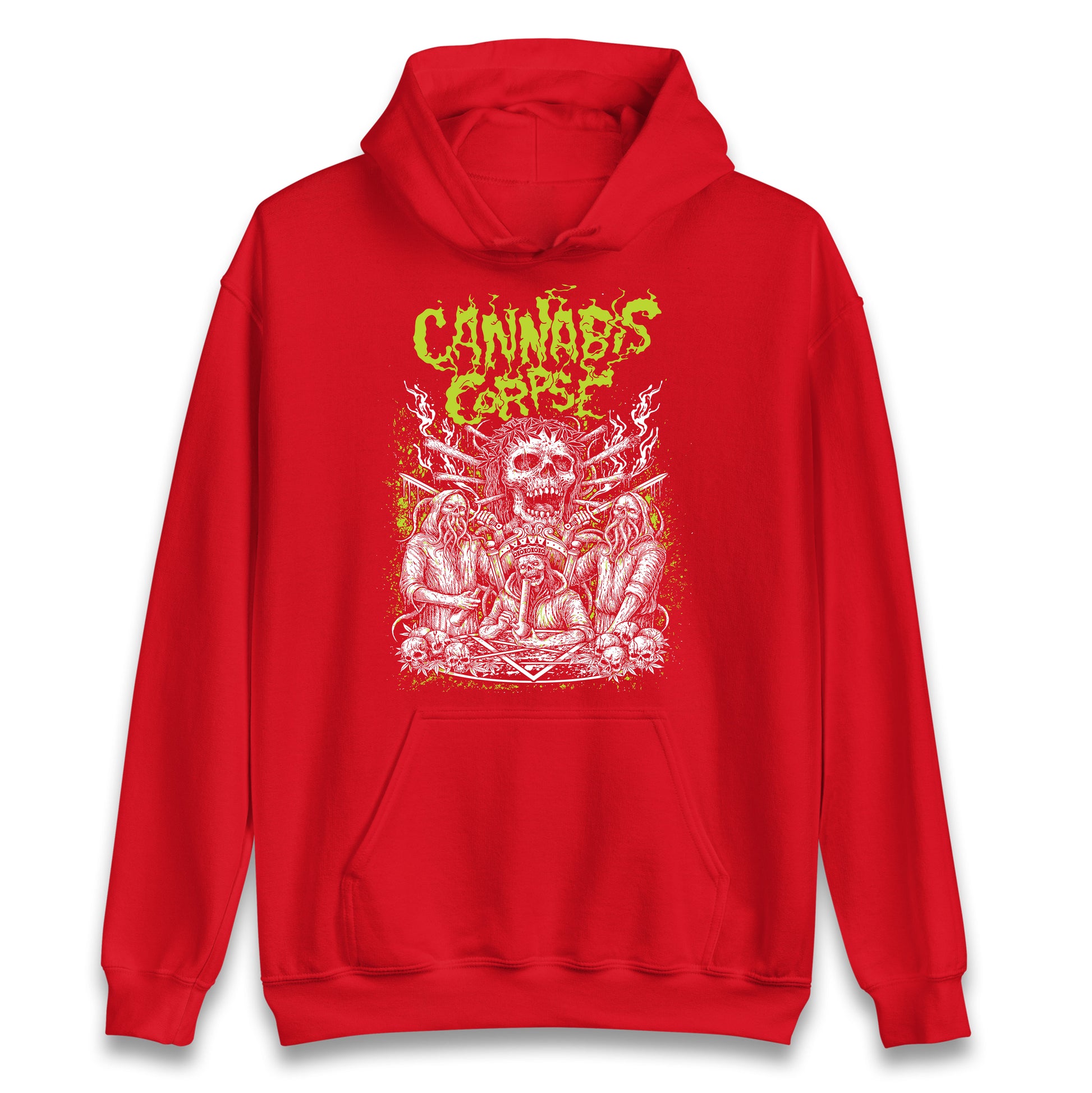 Cannabis Corpse Band Hoodie