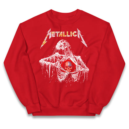 Metallica USA Skull Kids Jumper