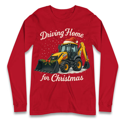 JCB Christmas Longsleeve T Shirt