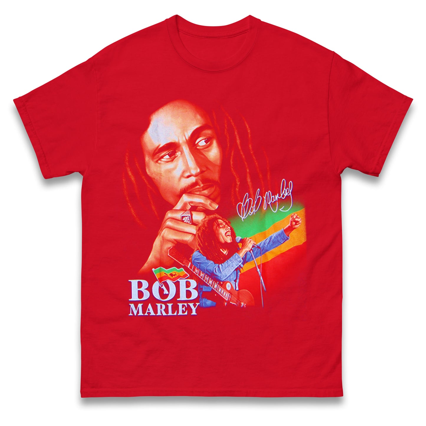 Bob Marley Iron Like A Lion T Shirt