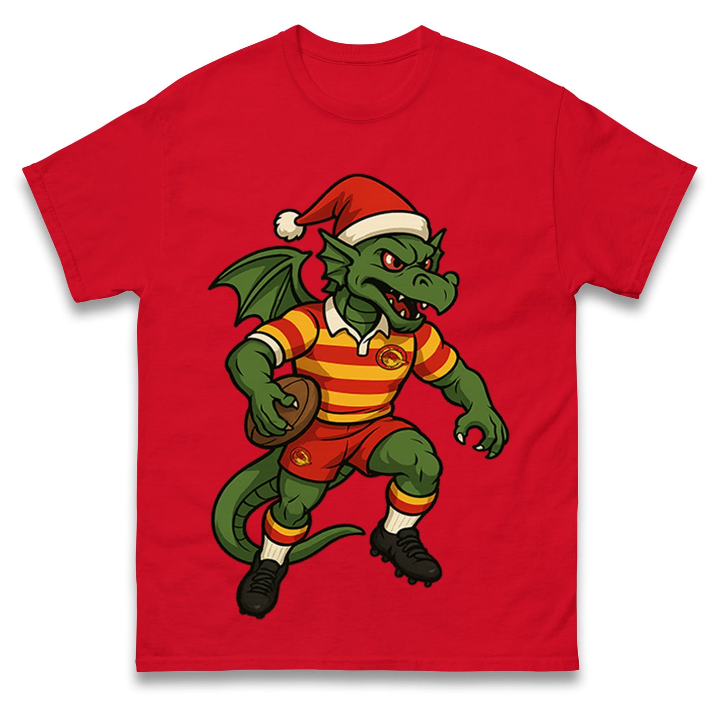Catalans Dragons Christmas T Shirt 