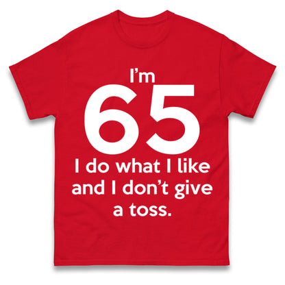 65th Birthday T Shirt