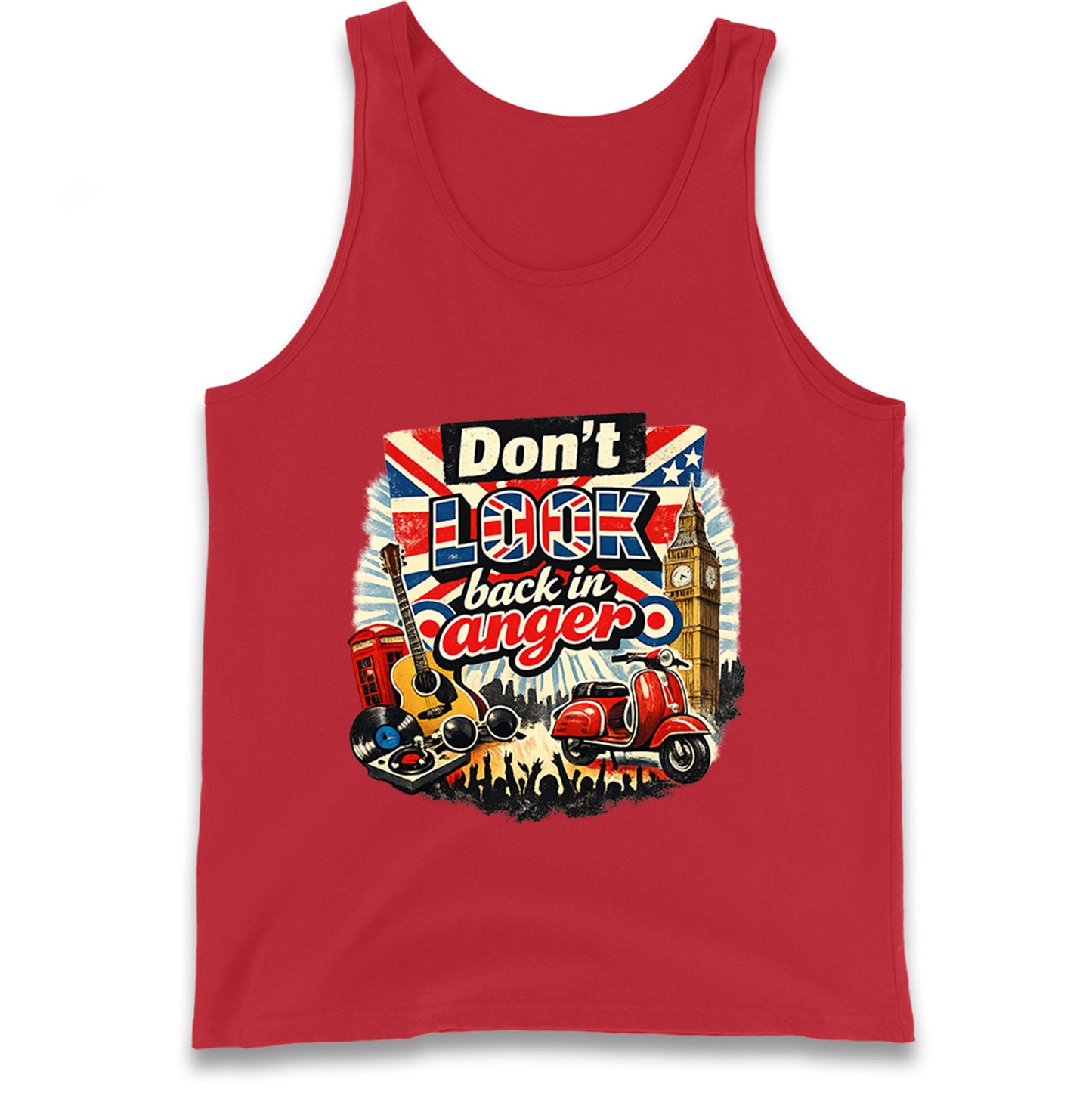 Don't Look Back In Anger Tank Top
