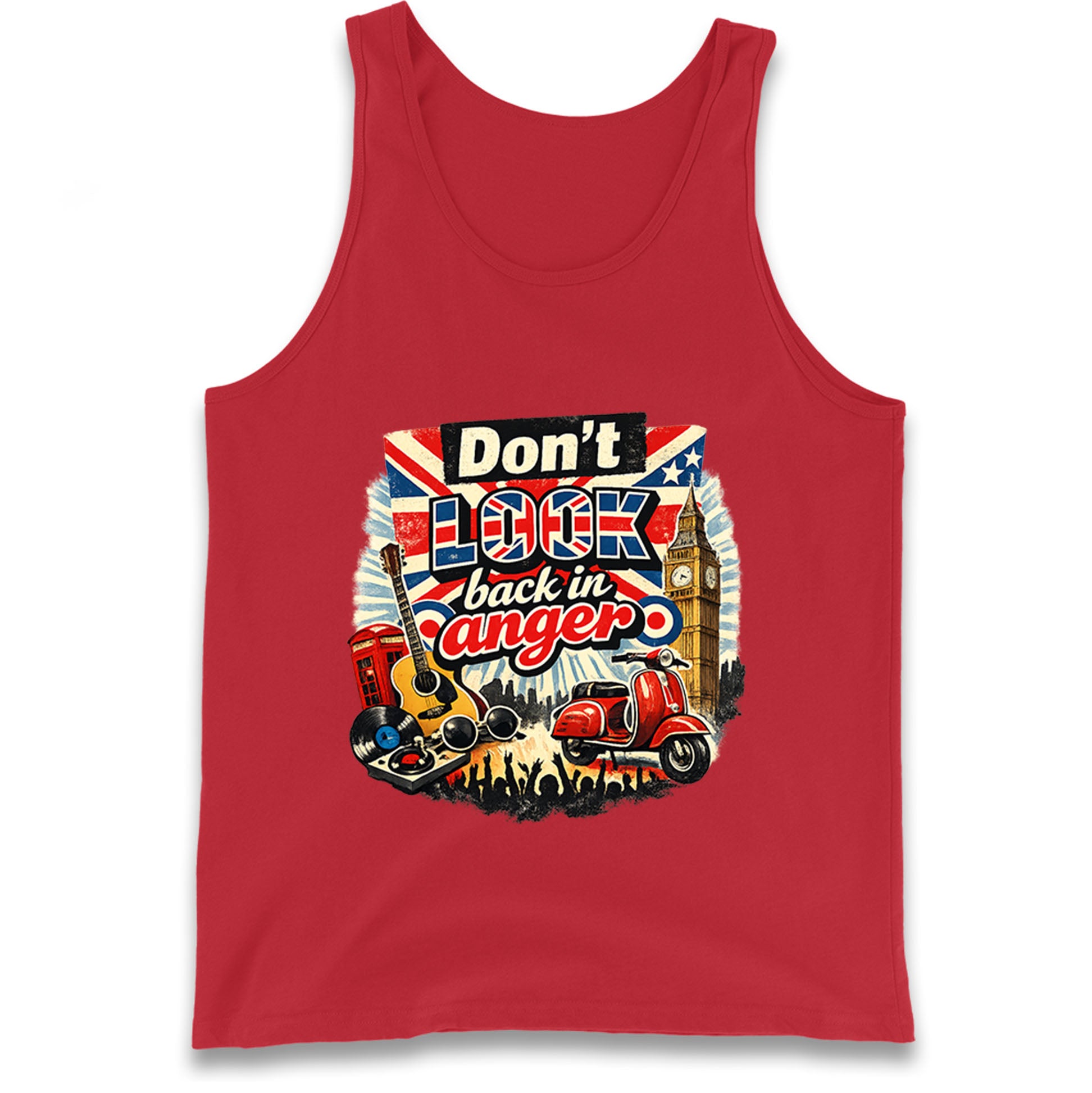 Don't Look Back In Anger Tank Top
