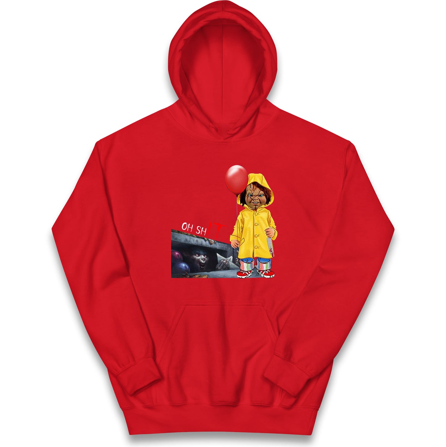 Chucky Doll Horror Halloween Kids Hoodie