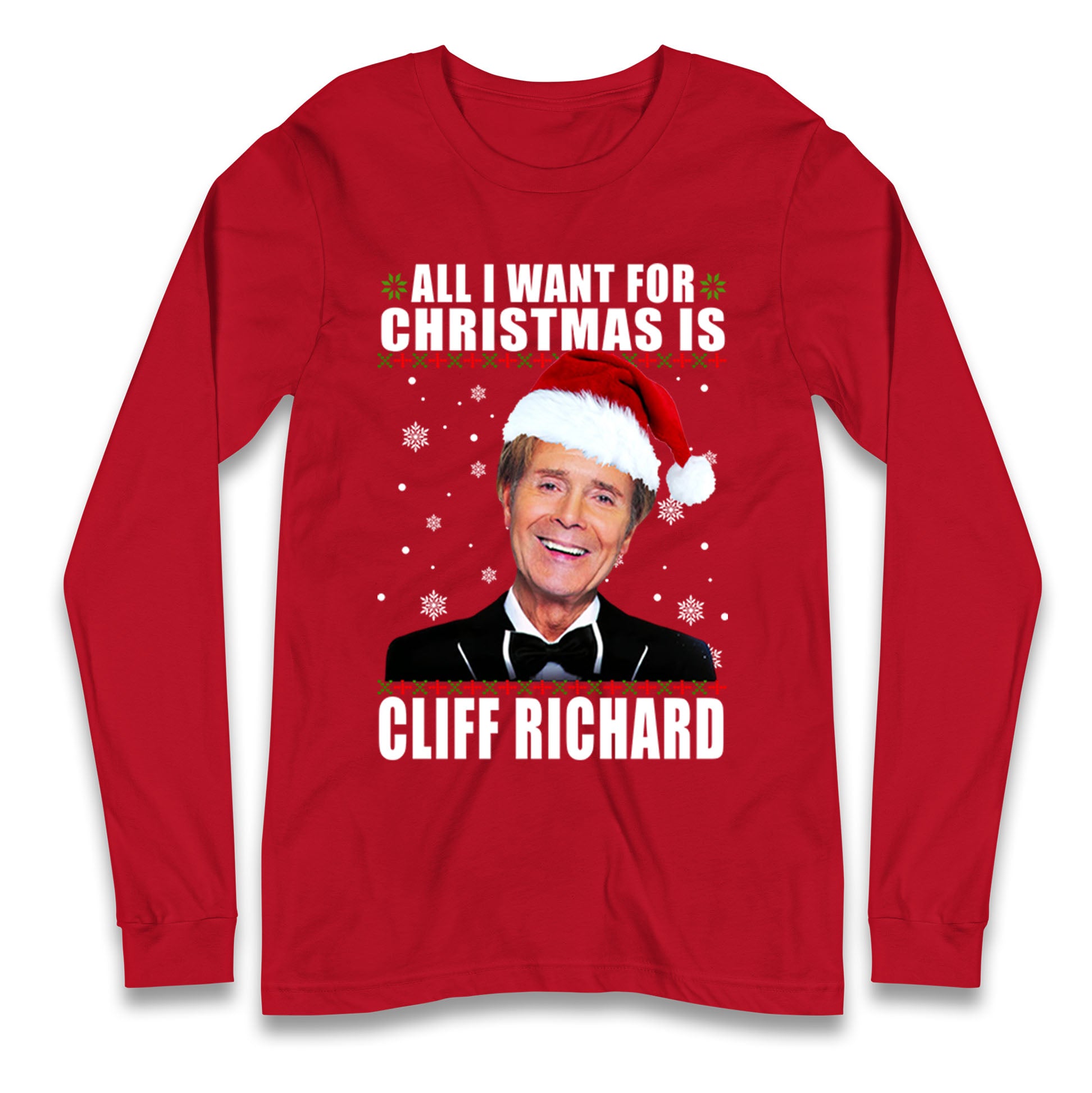 Cliff Richard Longsleeve T Shirt