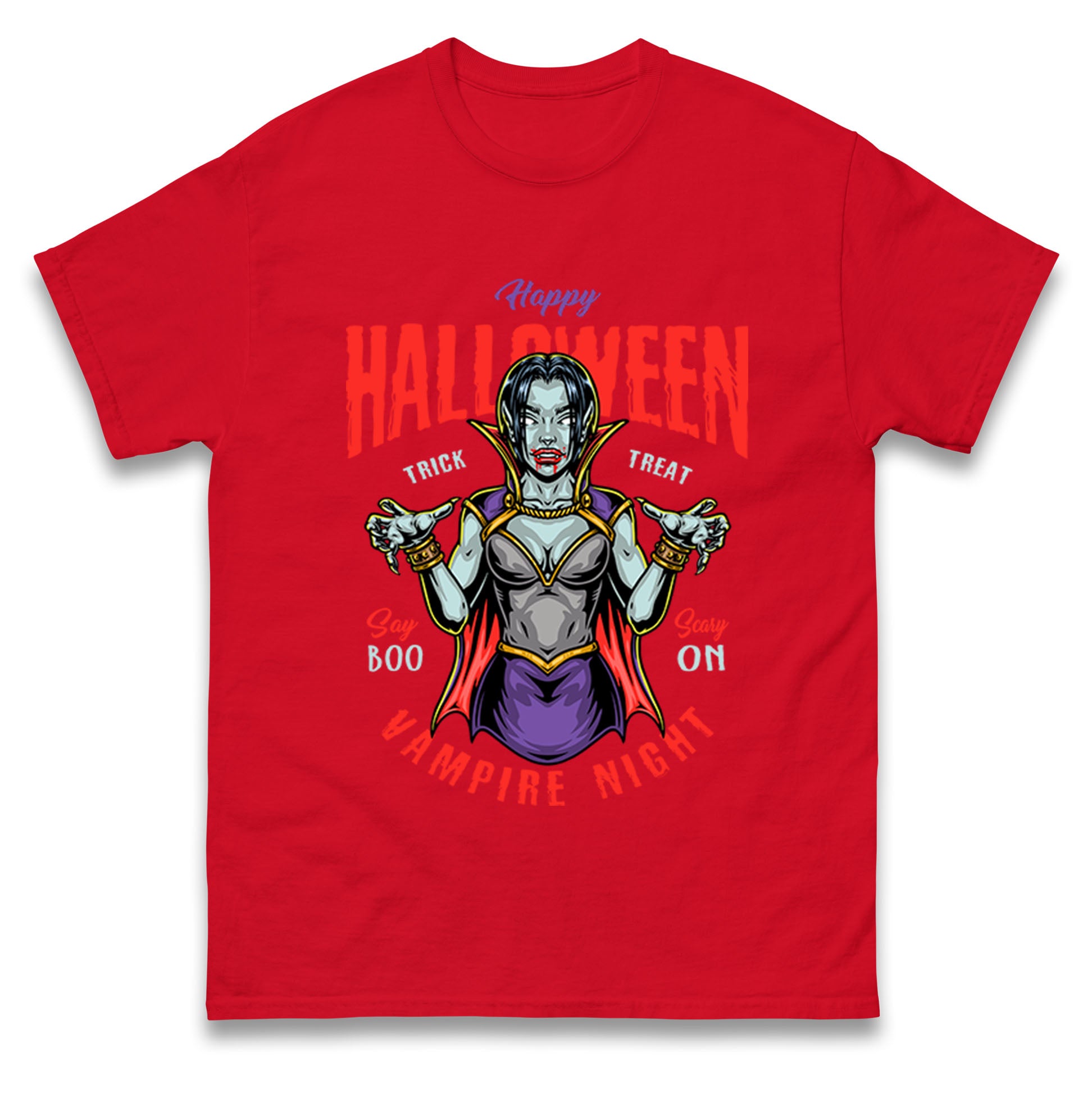 Halloween Vampire T Shirt