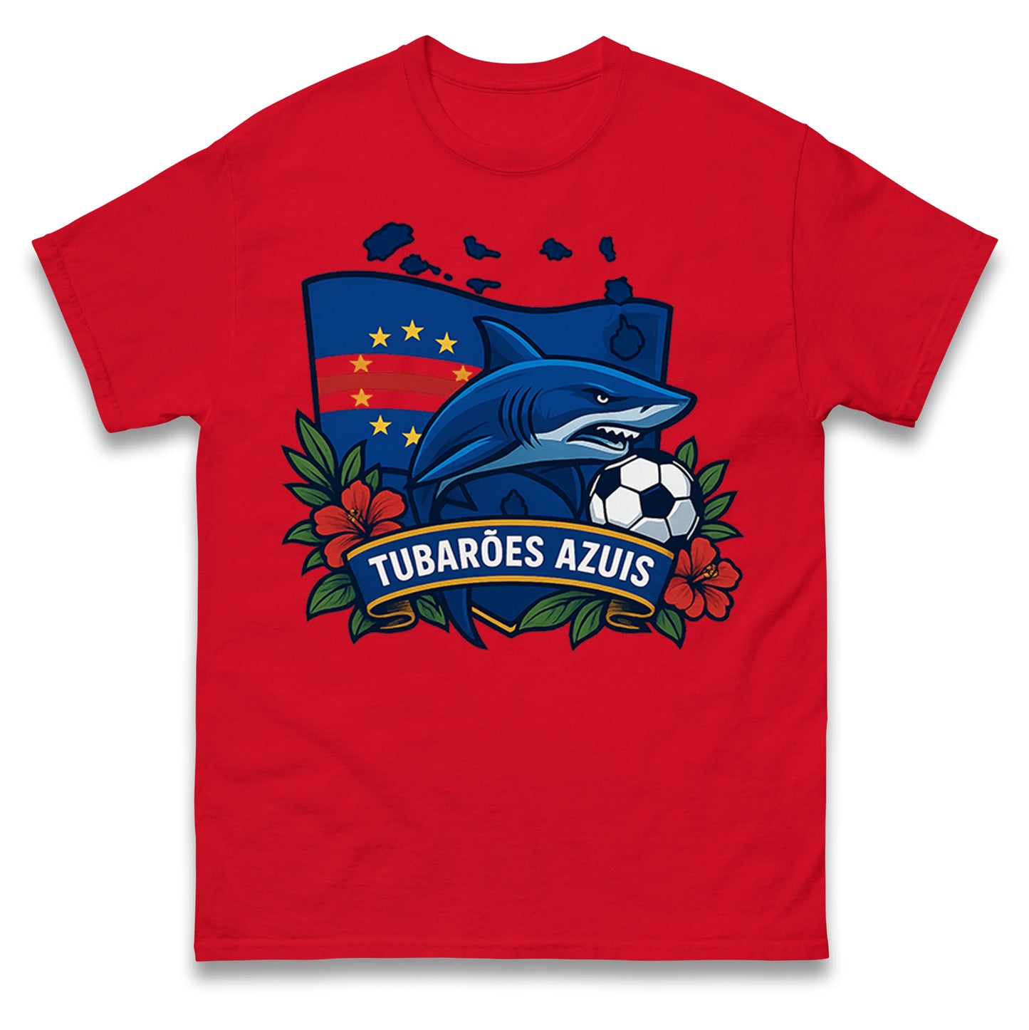 Cape Verde Football T Shirt 