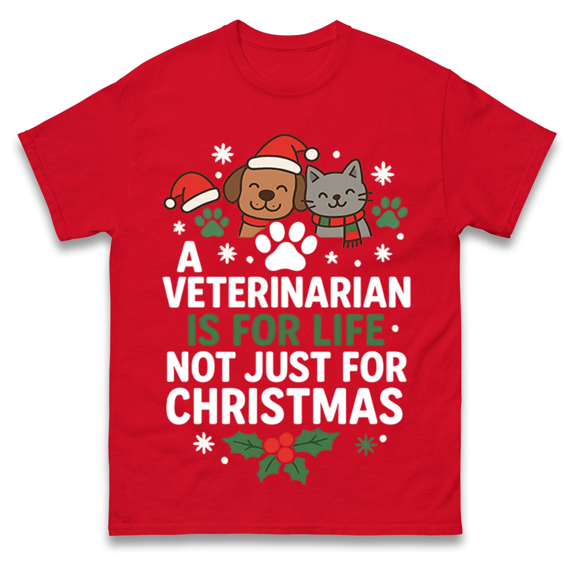 Veterinarian Christmas T Shirt