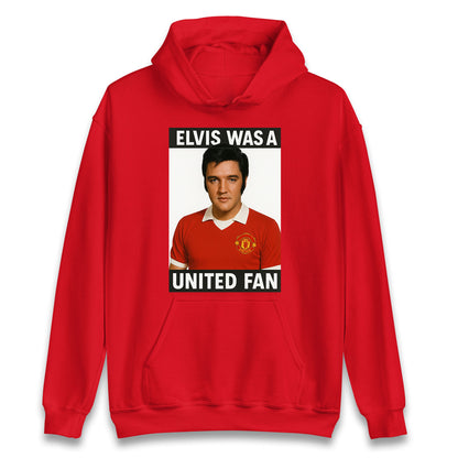 Elvis Presley Mnchester United Hoodie