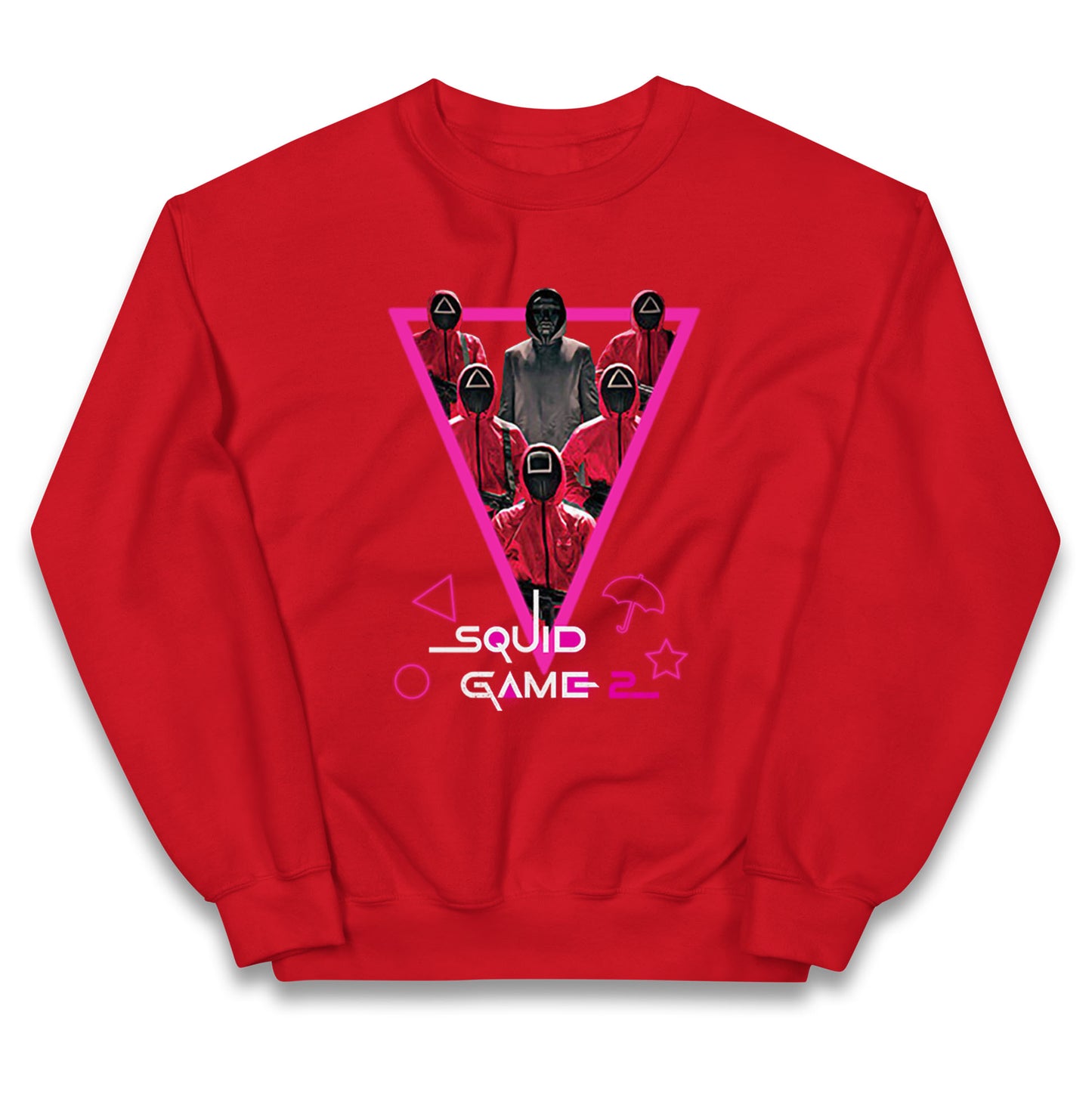 Squid Game Guards And Front Man kids Jumper