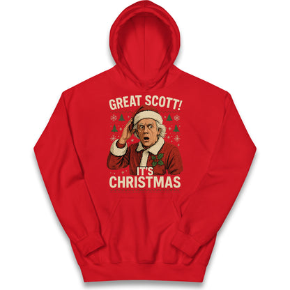 Back to the Future Doc Brown Kids Hoodie