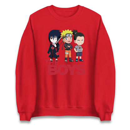 Naruto Shippuden Chibi Characters Sweatshirt