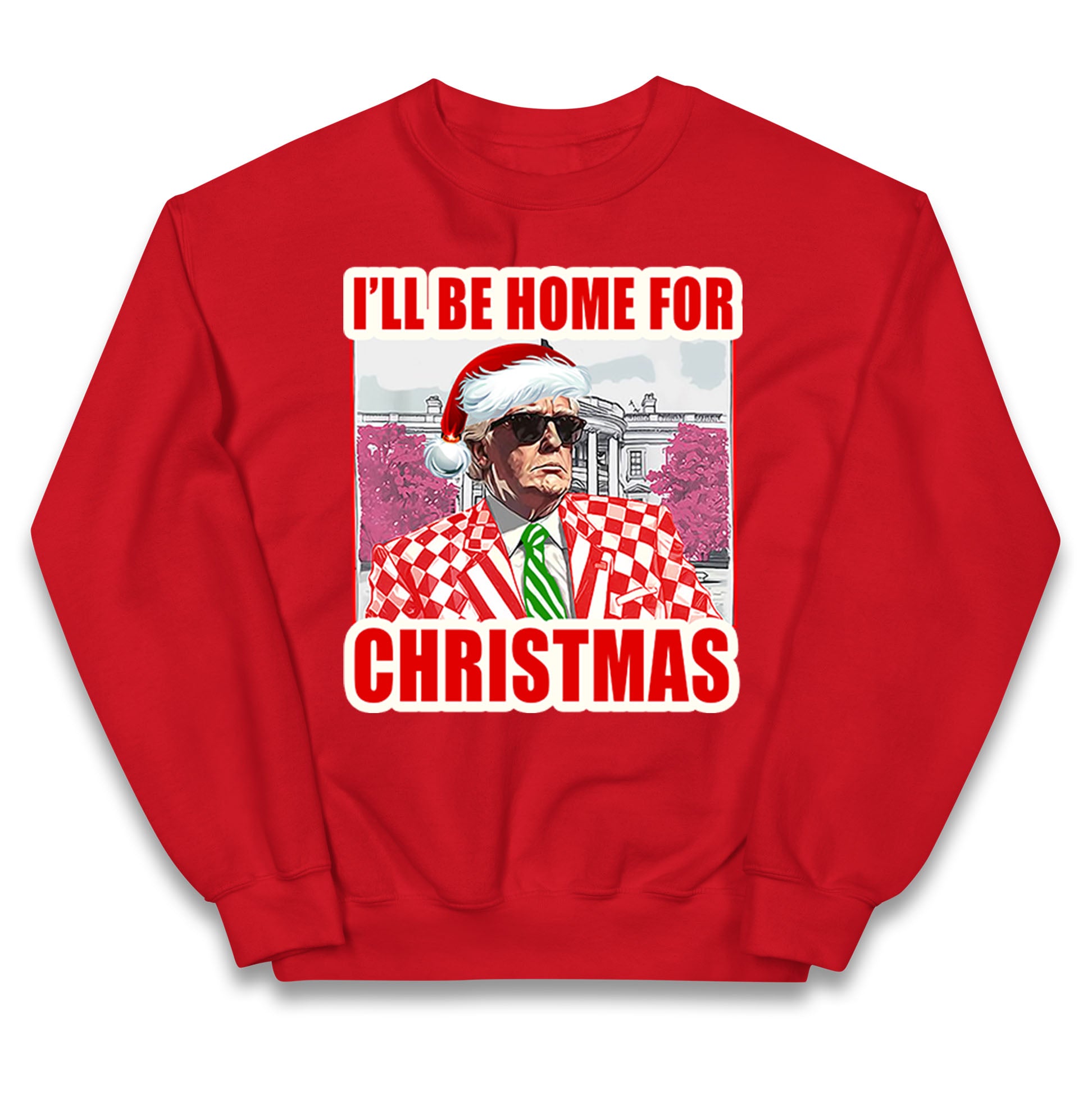 donald trump christmas jumper