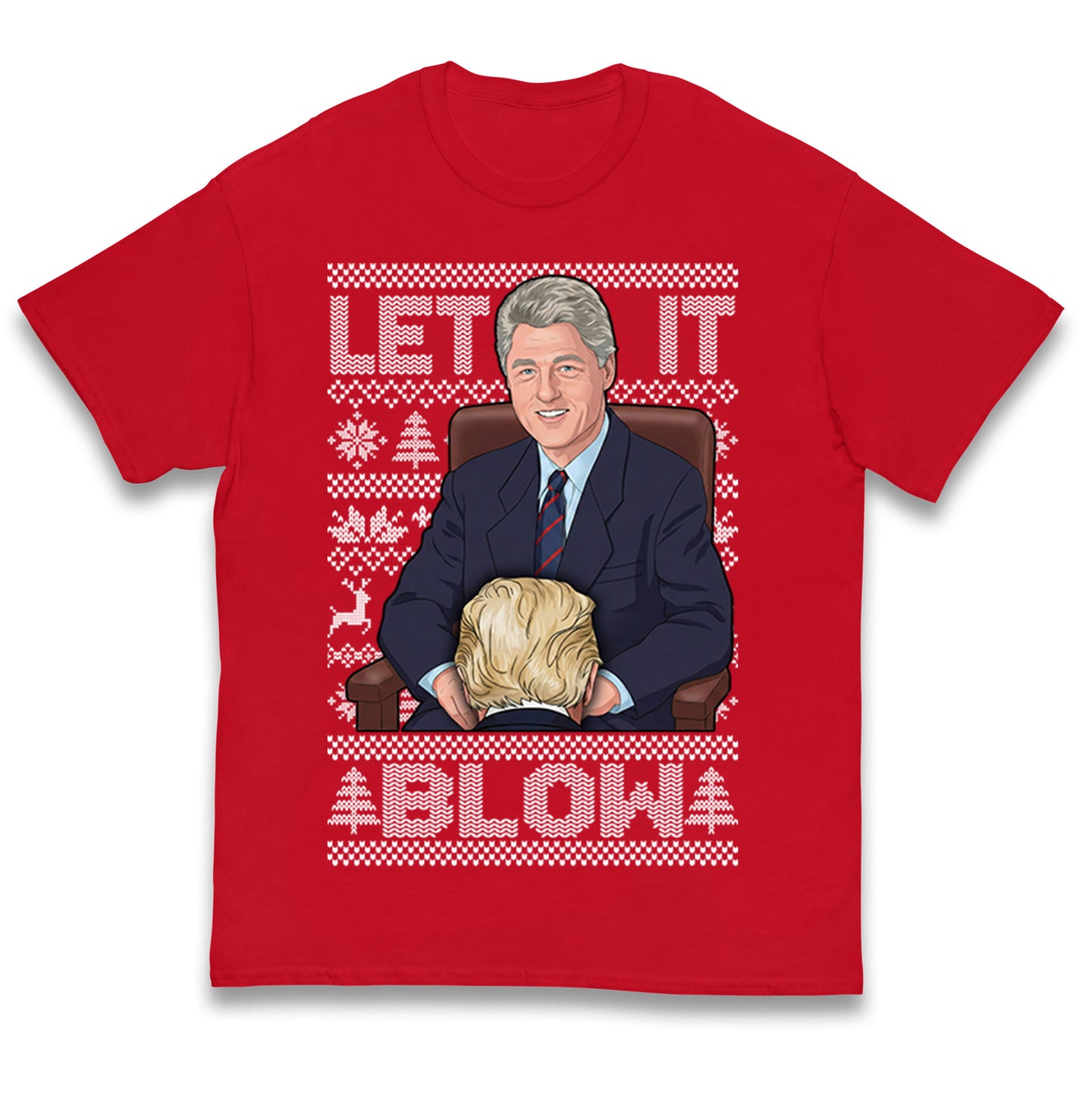 Bill Clinton Christmas Kids T Shirt