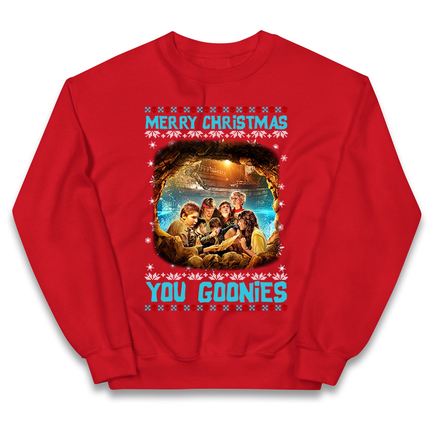 The Goonies Christmas Kids Jumper 