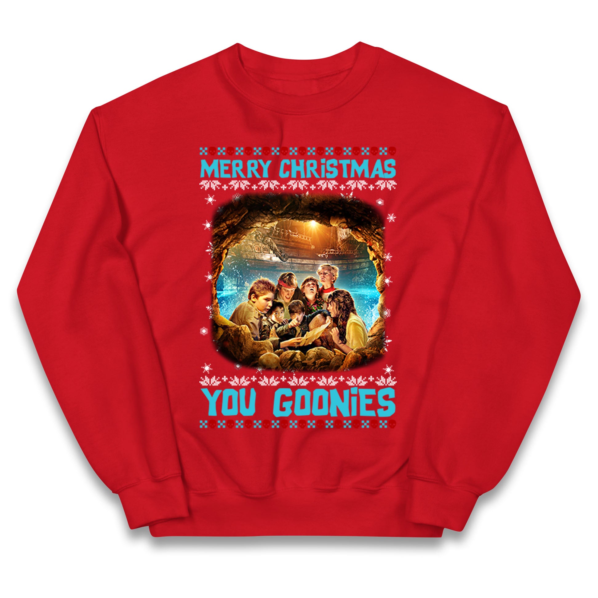 The Goonies Christmas Kids Jumper 