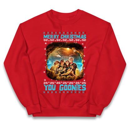 The Goonies Christmas Kids Jumper 