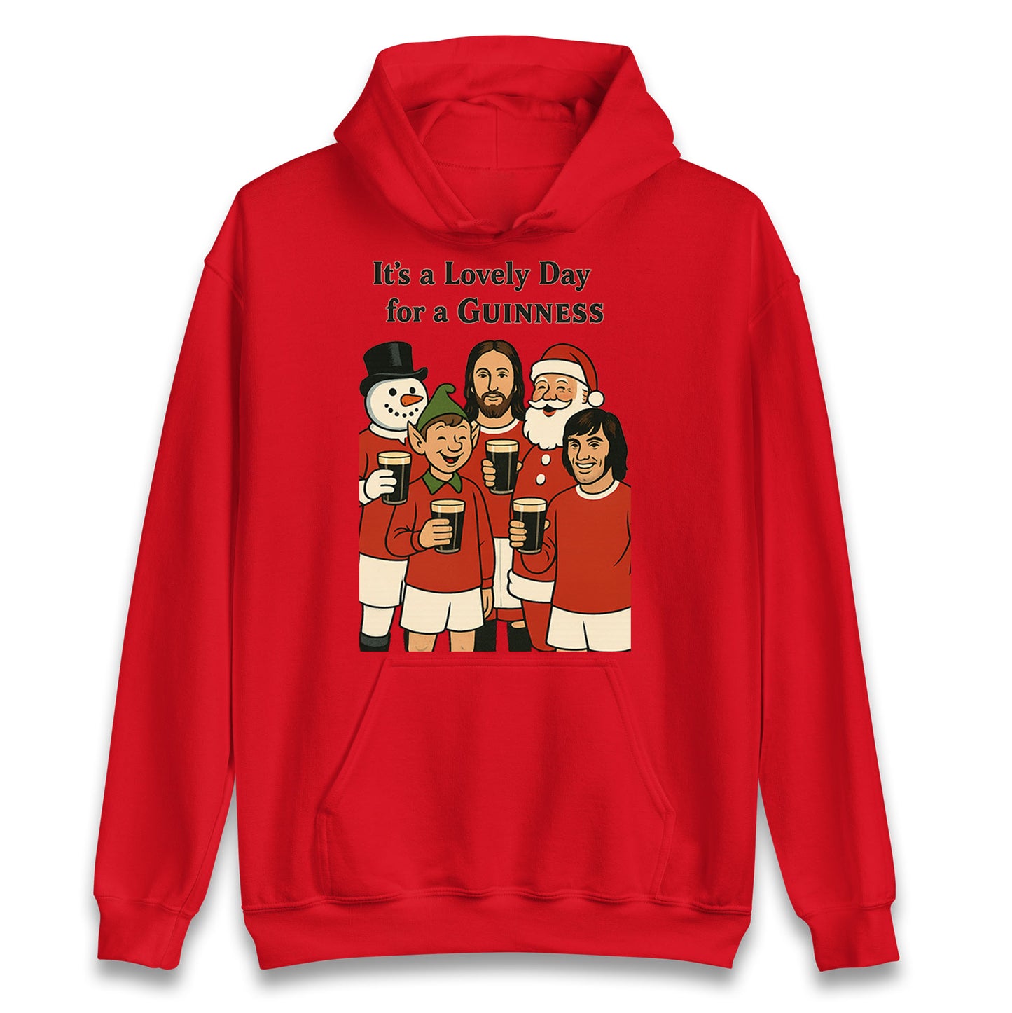 Man United Christmas Hoodie