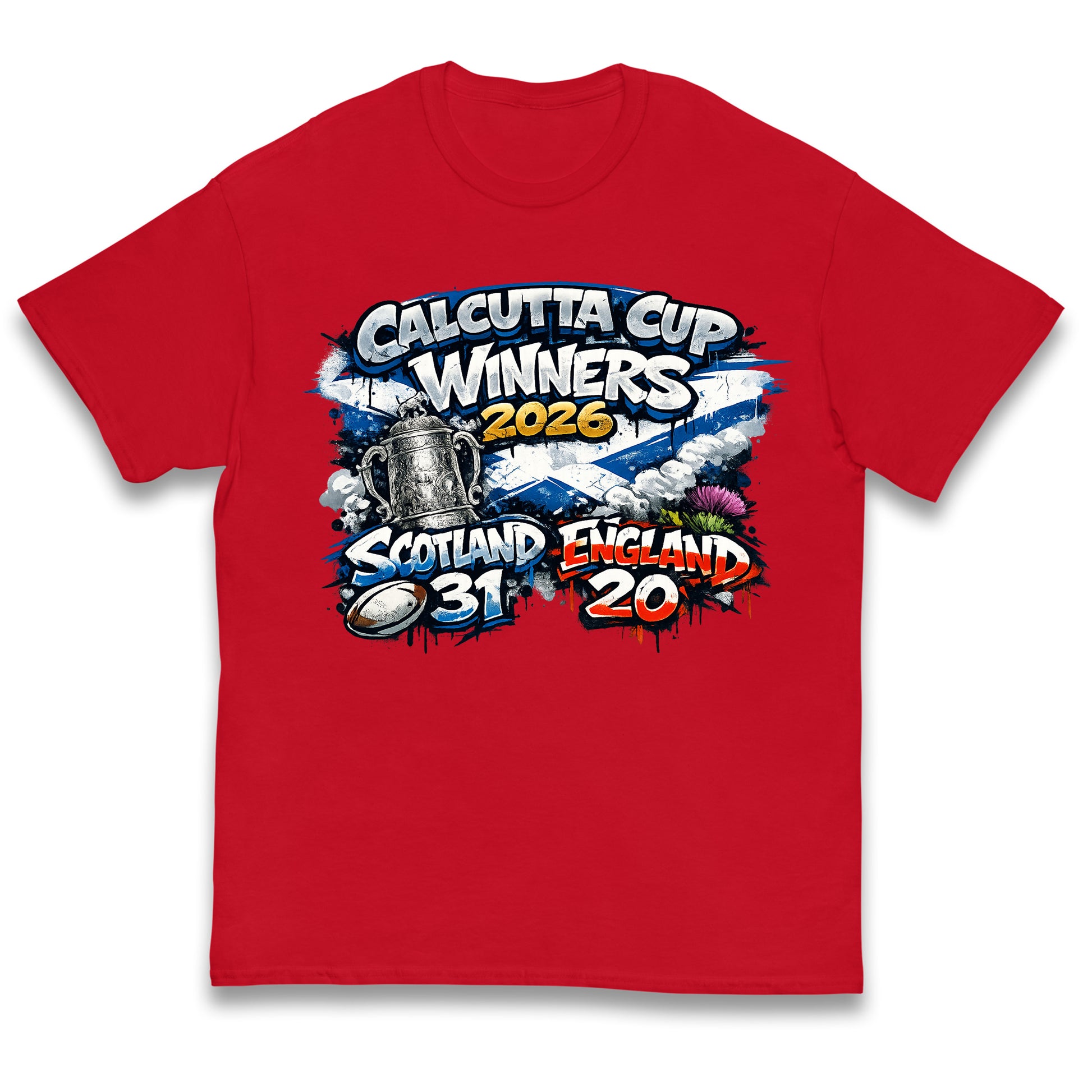 Scotland Calcutta Cup Winners 2026 Kids T Shirt