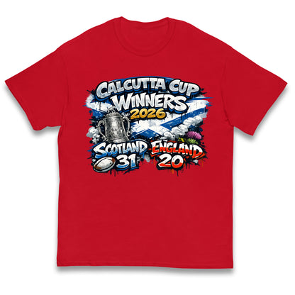 Scotland Calcutta Cup Winners 2026 Kids T Shirt