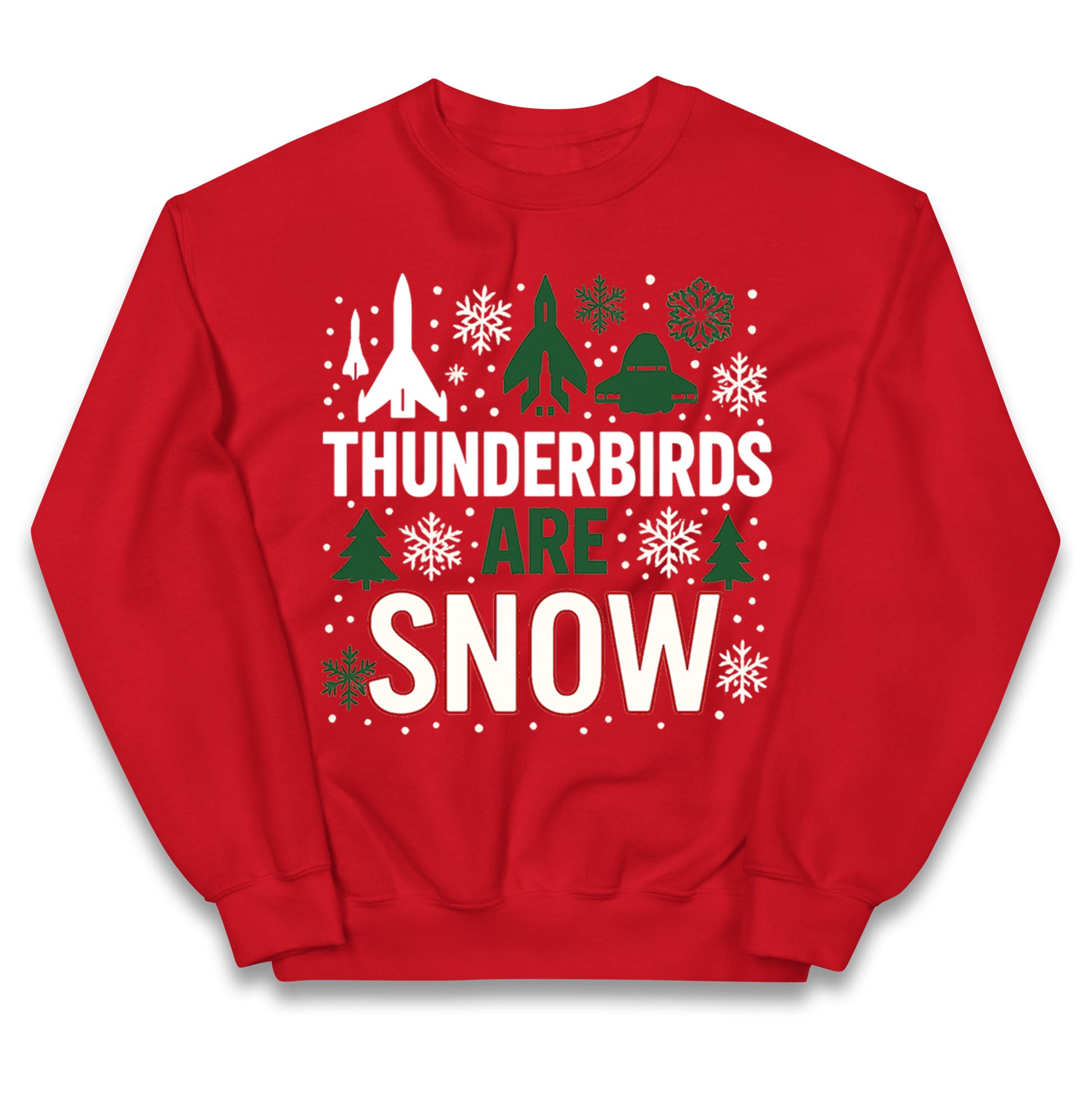 Thunderbirds Christmas Kids Jumper