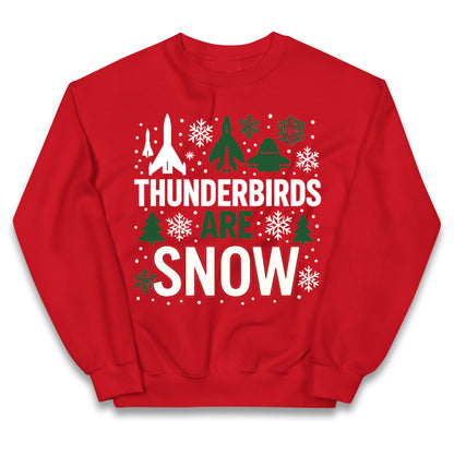 Thunderbirds Christmas Kids Jumper