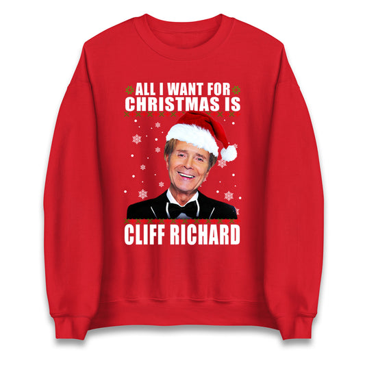 Cliff Richard Christmas Jumper