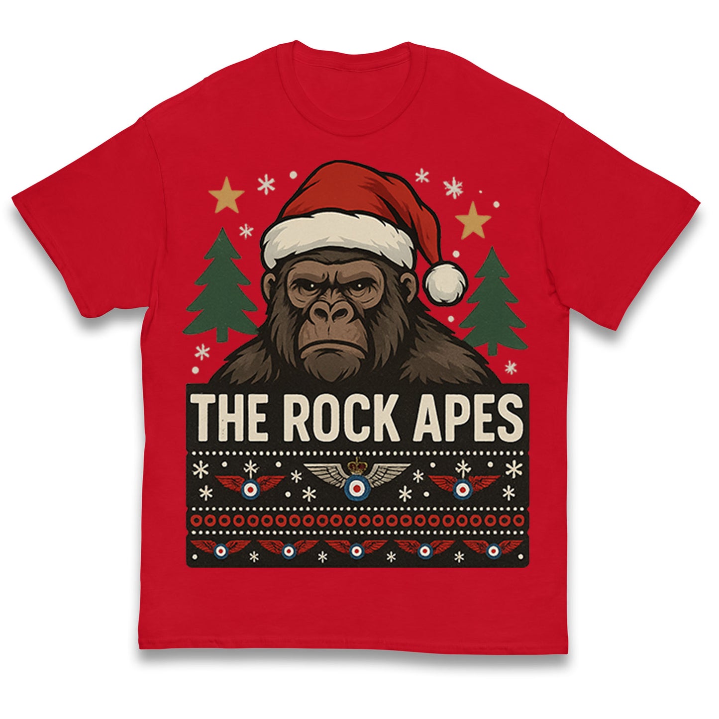 RAF Regiment Christmas Kids T Shirt