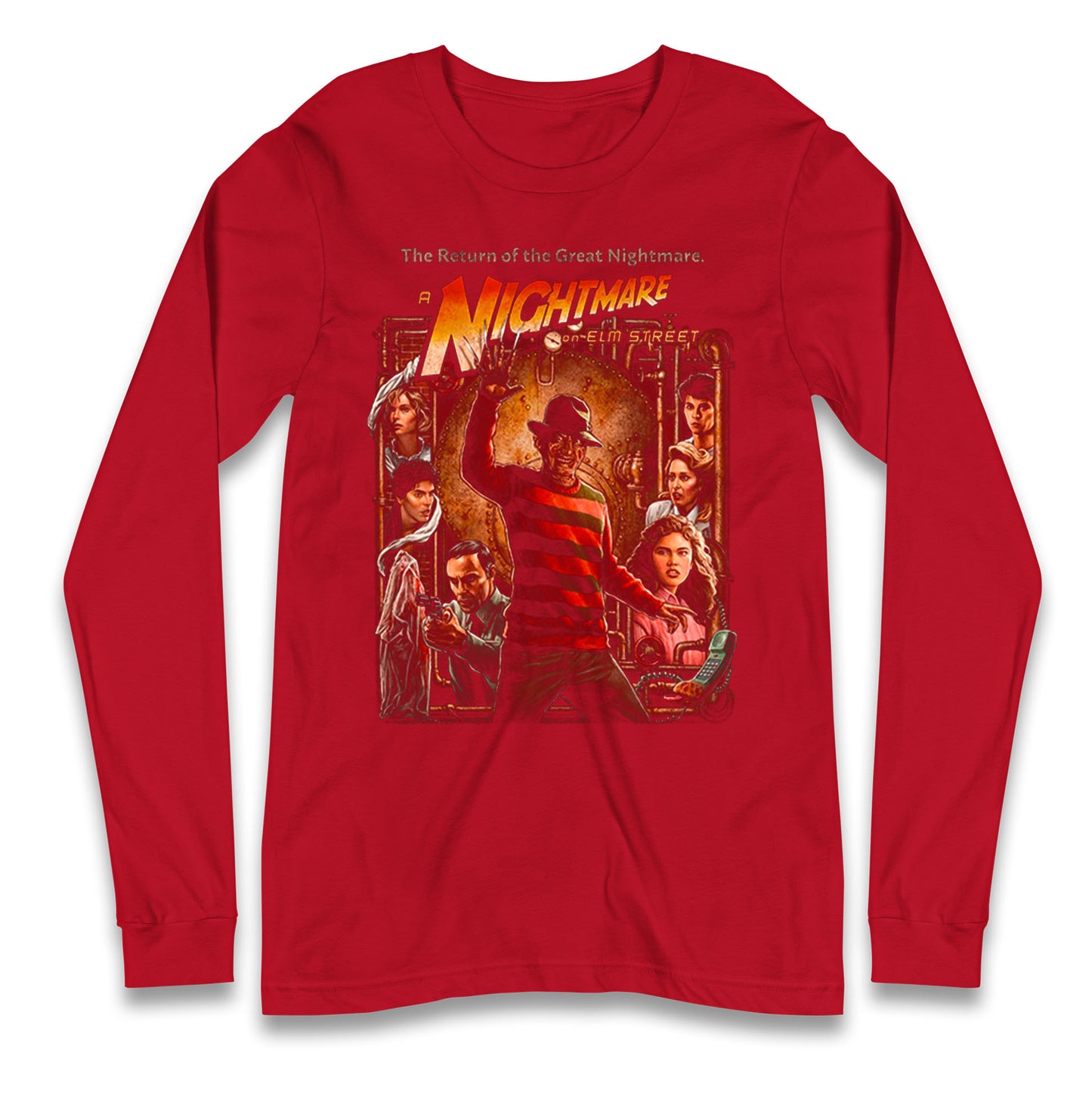 1 2 Freddy's Coming For You Longsleeve T Shirt
