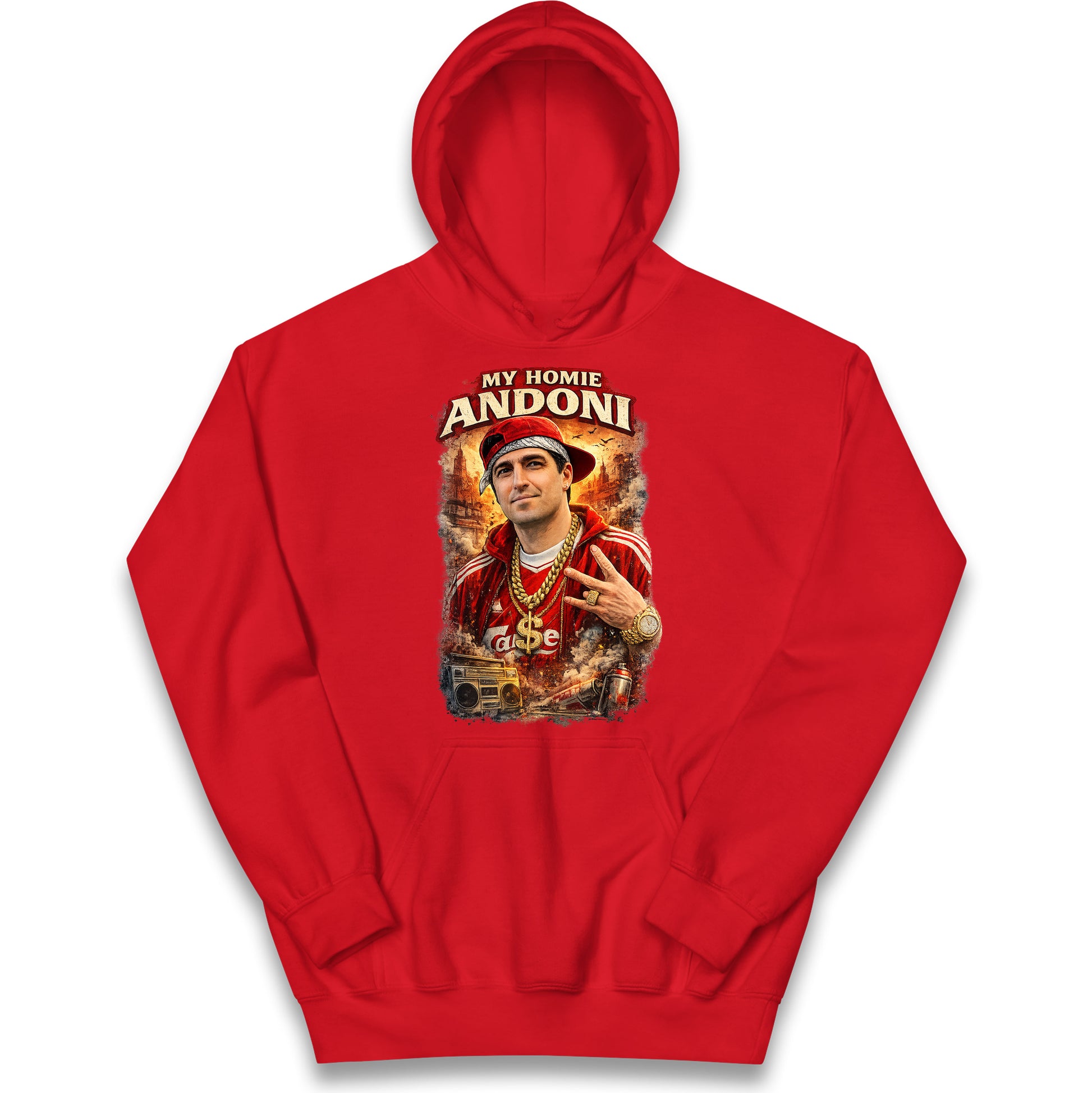 My Homie Andoni Iraola Liverpool Football Kids Hoodie