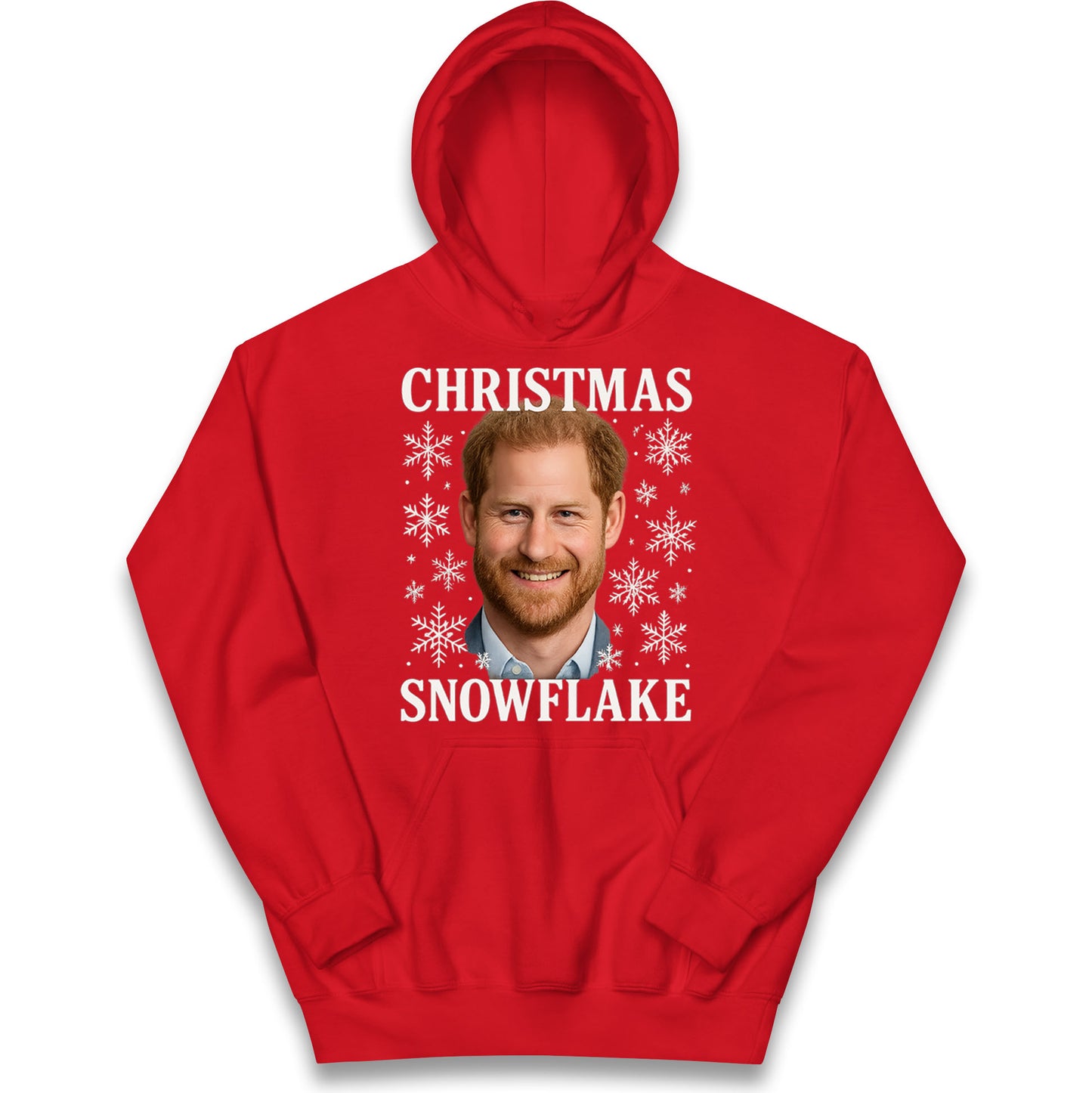 Prince Harry Xmas Kids Hoodie