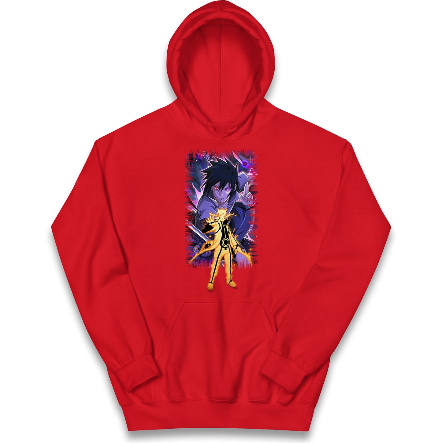 sasuke uchiha and naruto uzumaki hoodie