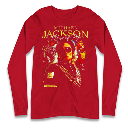 King Of Pop Longsleeve T Shirt