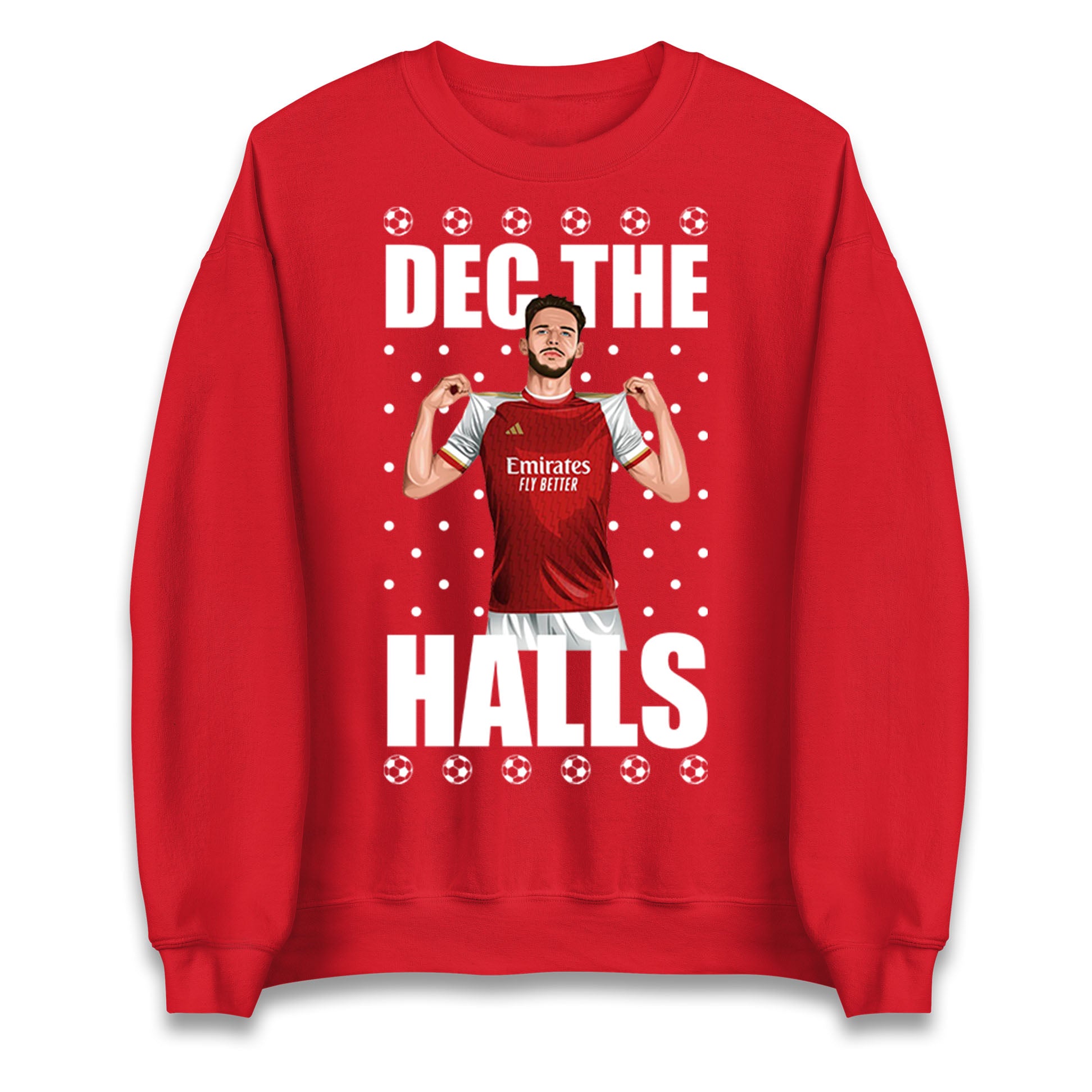 declan rice christmas sweatshirt