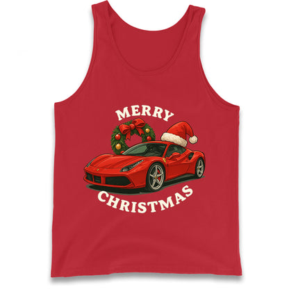 Ferrari Christmas Tank Top