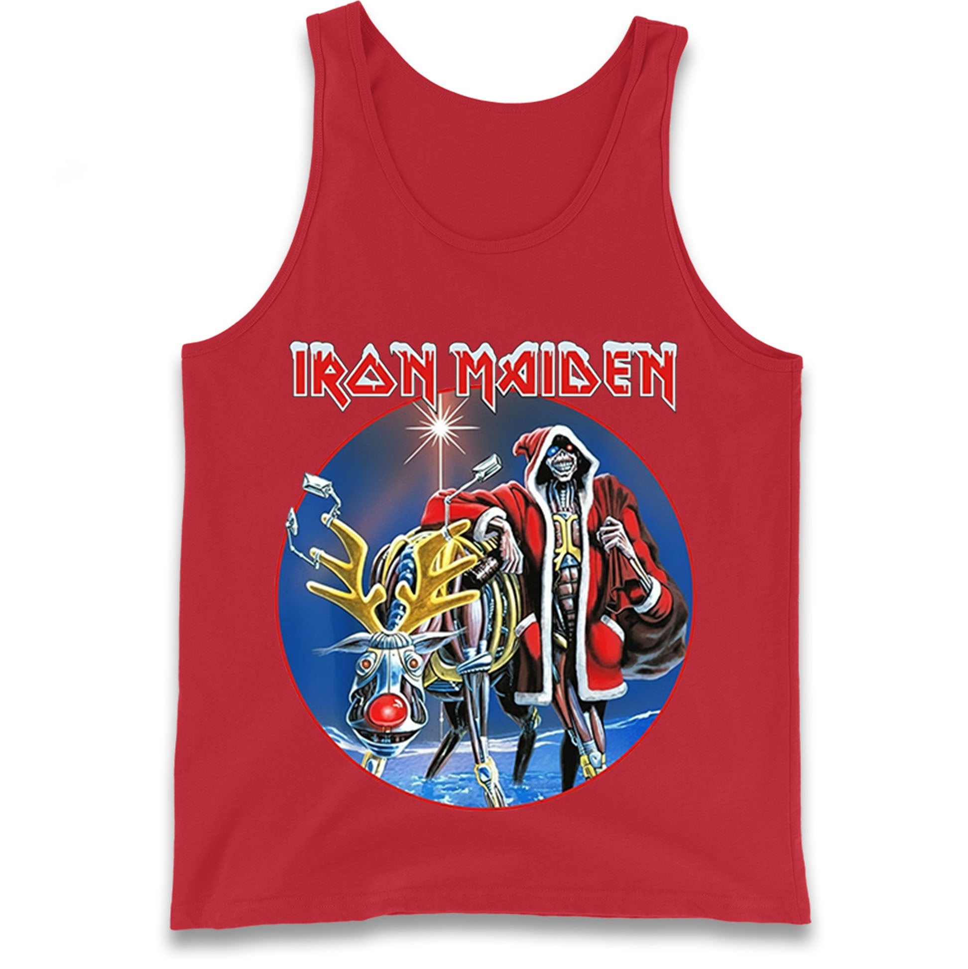 Iron Maiden Christmas Tank Top