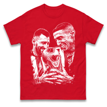 Lionel Messi Angel Di Maria T Shirt