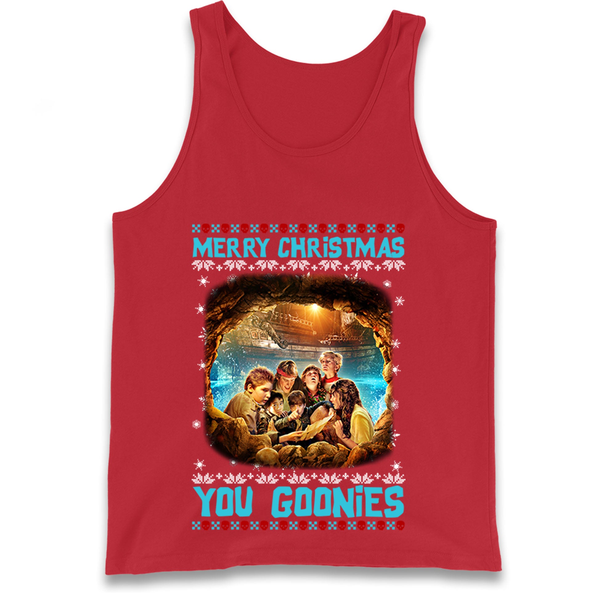 Merry Christmas You Goonies Christmas Tank Top