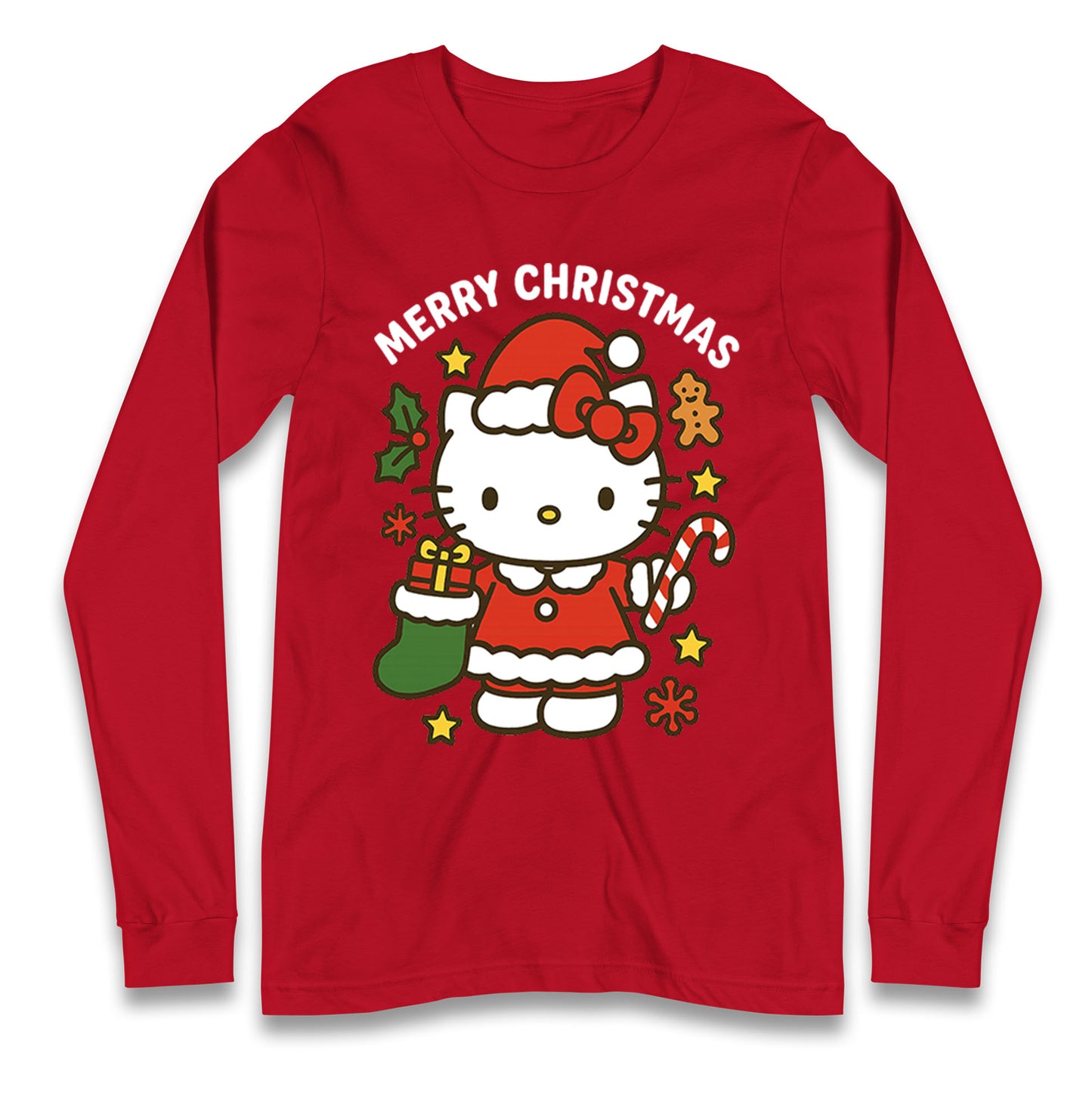 Hello Kitty Christmas Longsleeve T Shirt