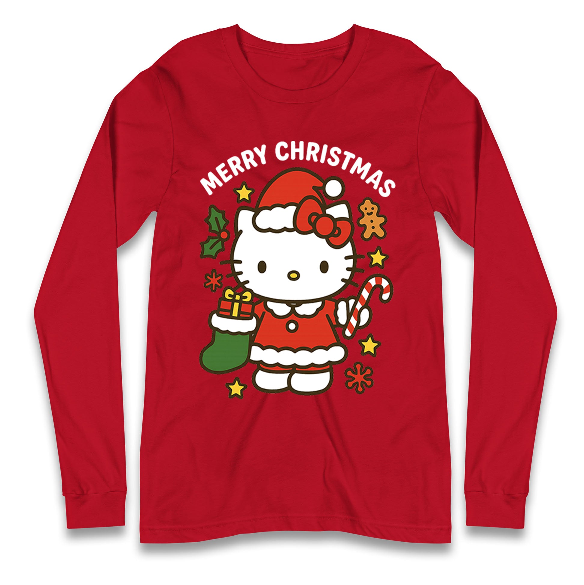 Hello Kitty Christmas Longsleeve T Shirt
